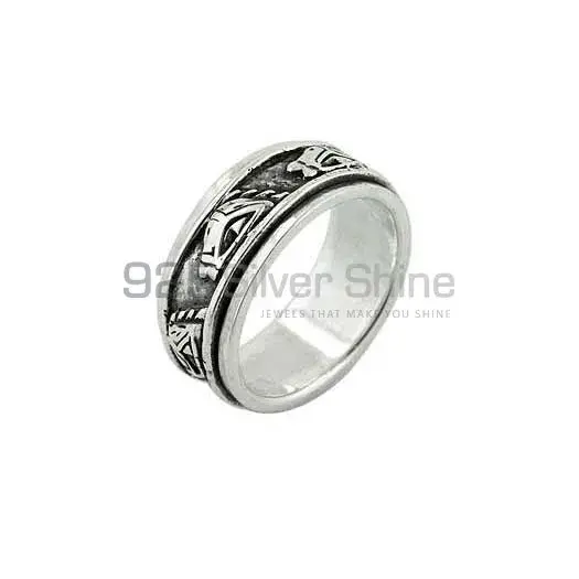 Plain 925 Silver Rings Jewelry 925SR2659_1