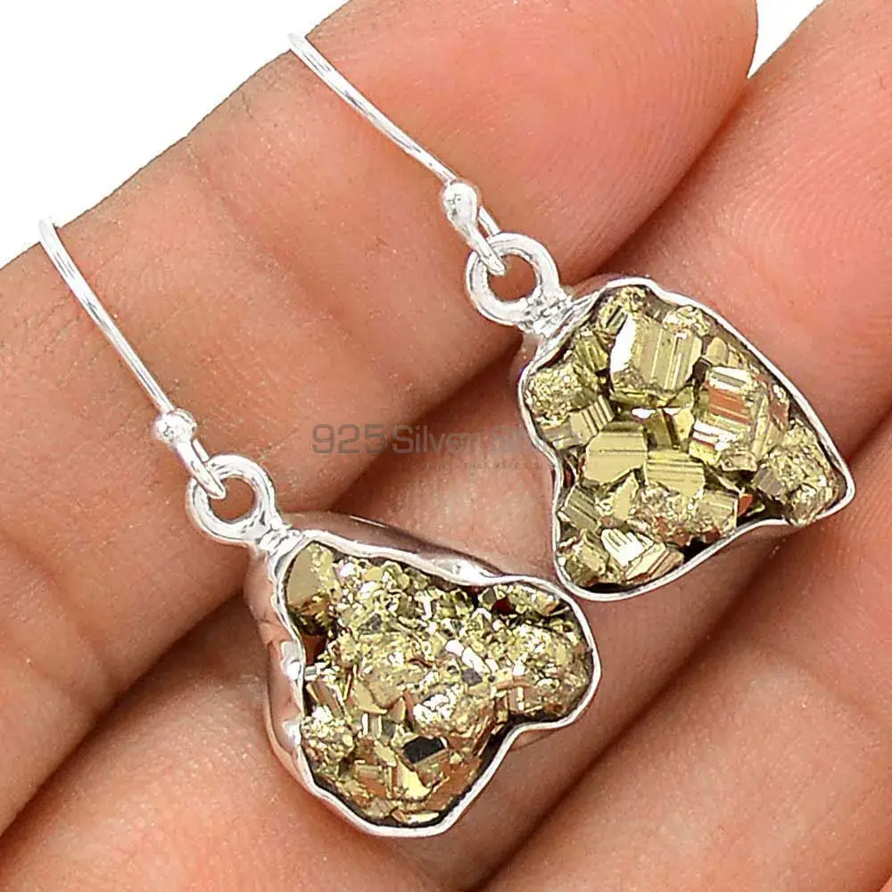 925 Sterling Silver Earrings In Druzy Gemstone Jewelry 925SE2377_1