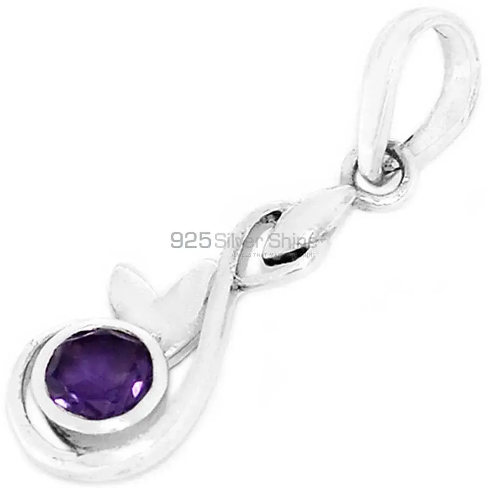 Iolite Gemstone Pendants In 925 Fine Silver Jewelry 925SP286-2_0