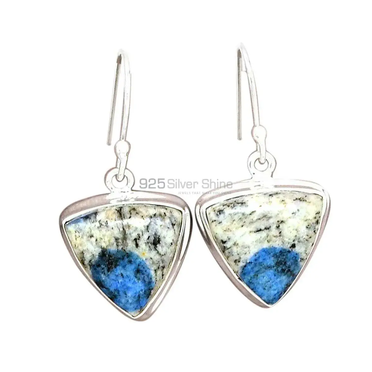 925 Sterling Silver Handmade Earrings In K2 Gemstone Jewelry 925SE2232_0