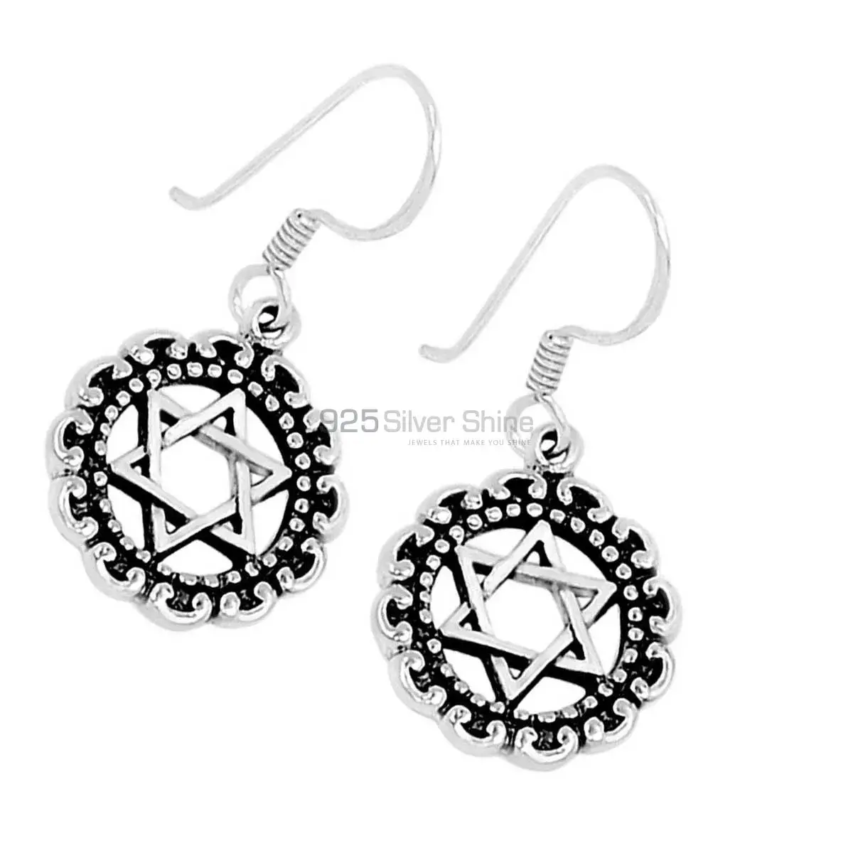 925 Sterling Silver Handmade Earrings 925SE2876_4