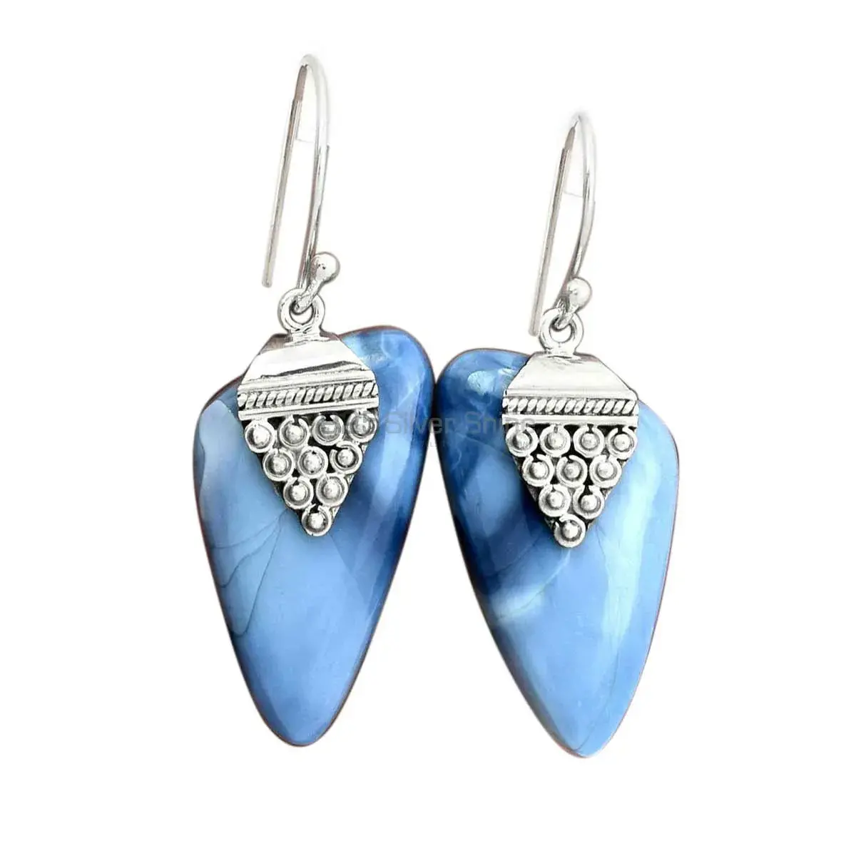 925 Sterling Silver Handmade Earrings In Agate Gemstone Jewelry 925SE2479_0