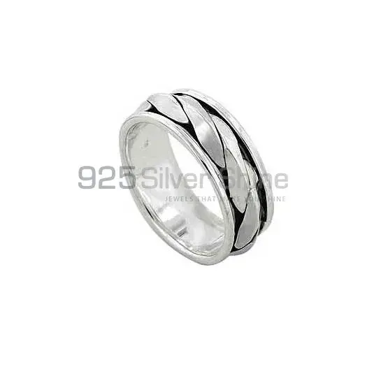 Plain Silver Rings Jewelry 925SR2675_1