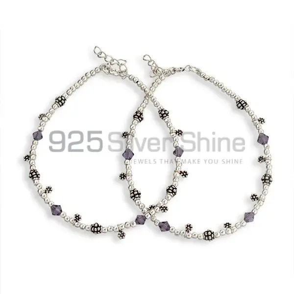 925 Sterling Silver Anklet 925ANK14