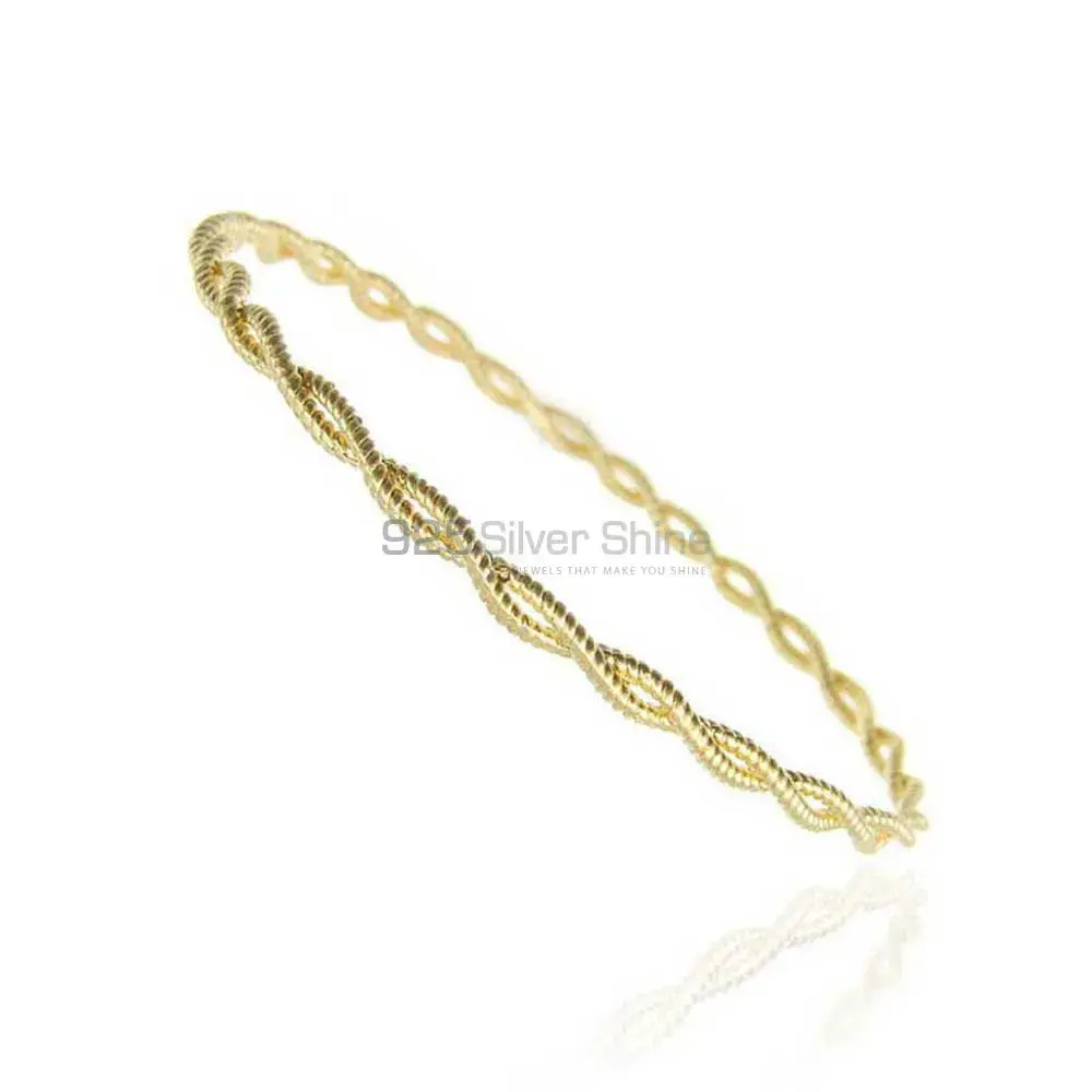 925 Sterling Silver Bracelets In Gold Plated 925SSB4