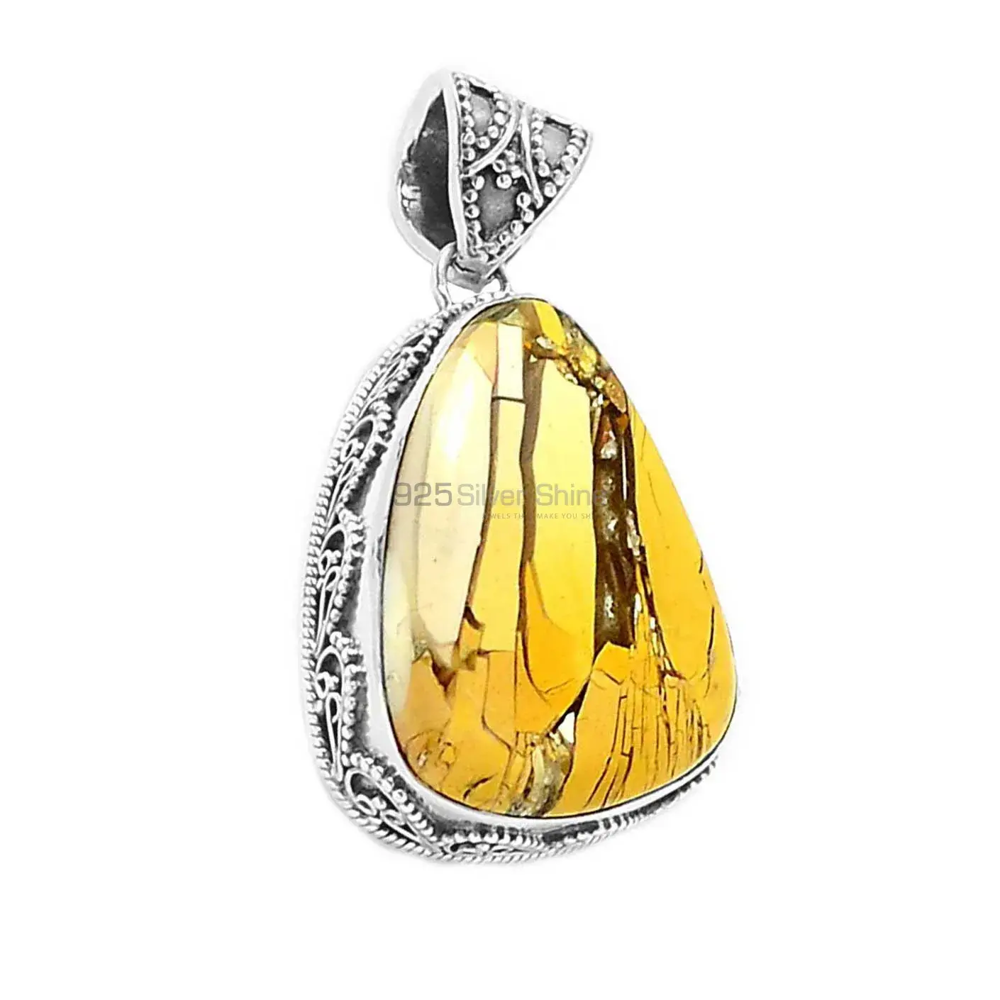 Brecciated Mookaite Gemstone Handmade Pendants In 925 Sterling Silver Jewelry 925SP171_2