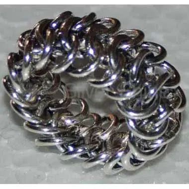 Custom Plain 925 Solid Silver Rings Jewelry 925SR2460