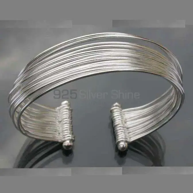 925 Silver Cuff Bangle Jewelry 925SSB354