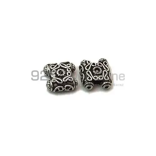 925 Sterling Silver 13x13mm Animal Square Beads .Sold Per Package of 10-925SAB122