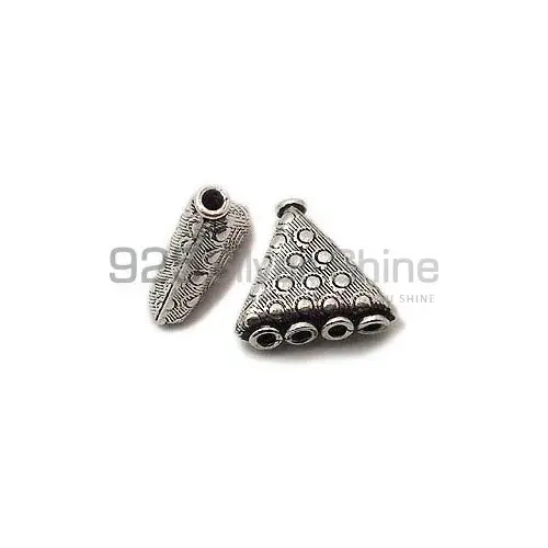 925 Sterling Silver 17x18mm Animal Trillion Beads .Sold Per Package of 10-925SAB114