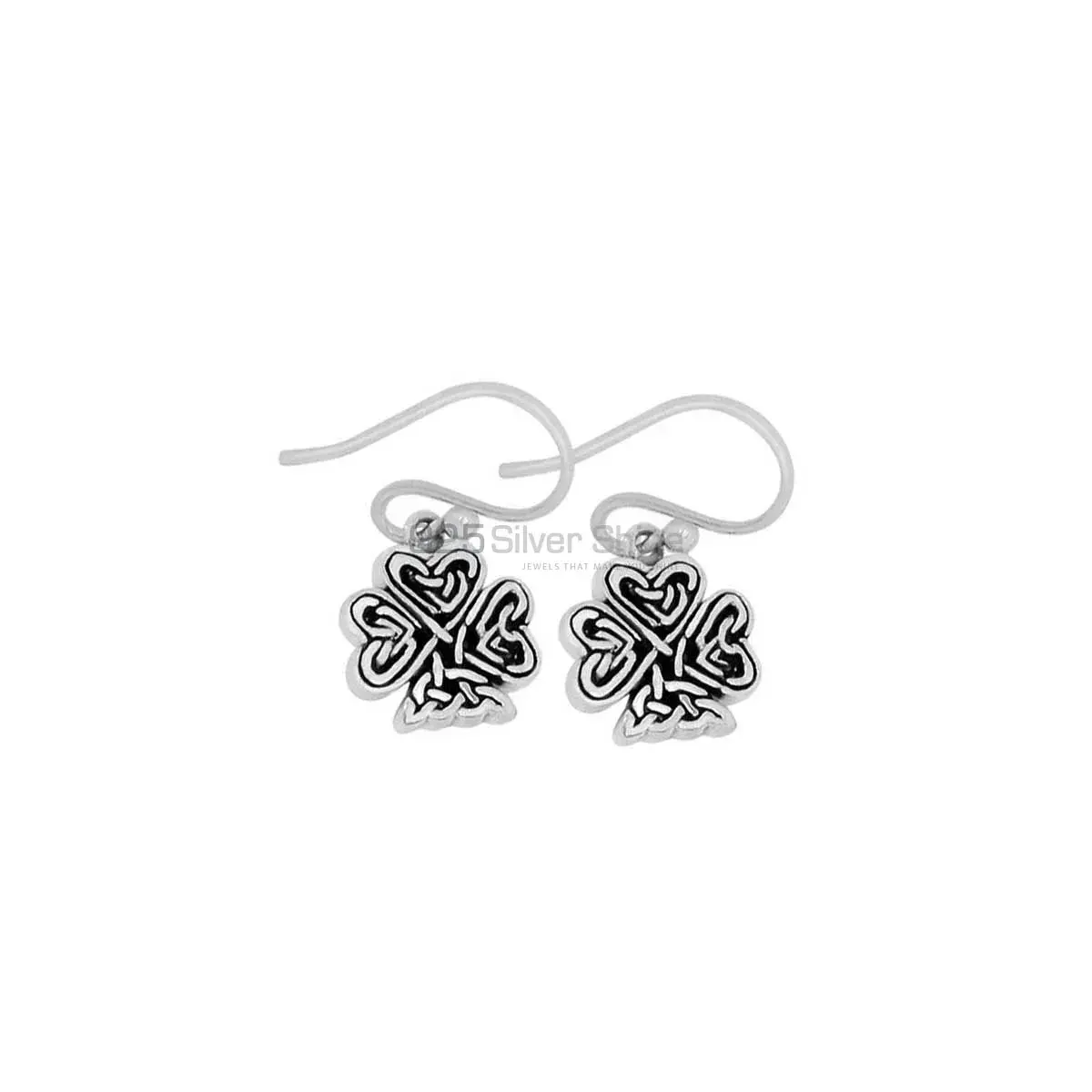 Solid 925 Silver Handmade earring 925SE2890_2