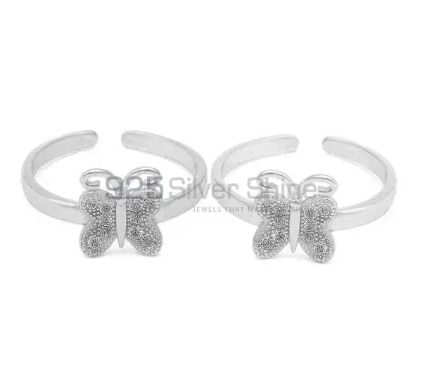 Solid Silver Handmade Toe Ring 925STR111