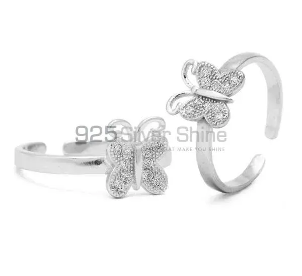 Solid Silver Handmade Toe Ring 925STR111_0
