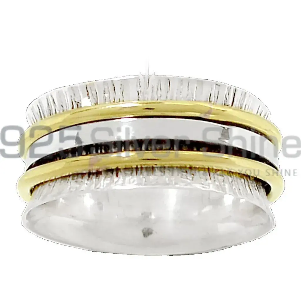 Solid Silver Spinner Rings With 925 Stamped Jewelry SMR112