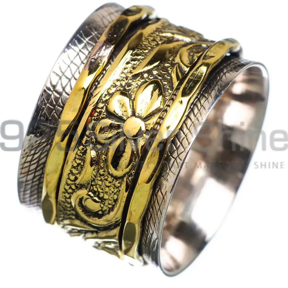 Sterling Silver Spinner Rings With 925 Stamped SMR168